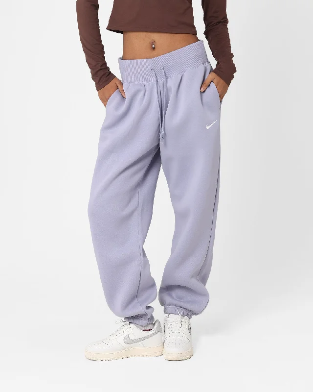 Nike Sportswear Phoenix Fleece Track Pants Indigo Haze/Sail Comfortable Denim Leggings