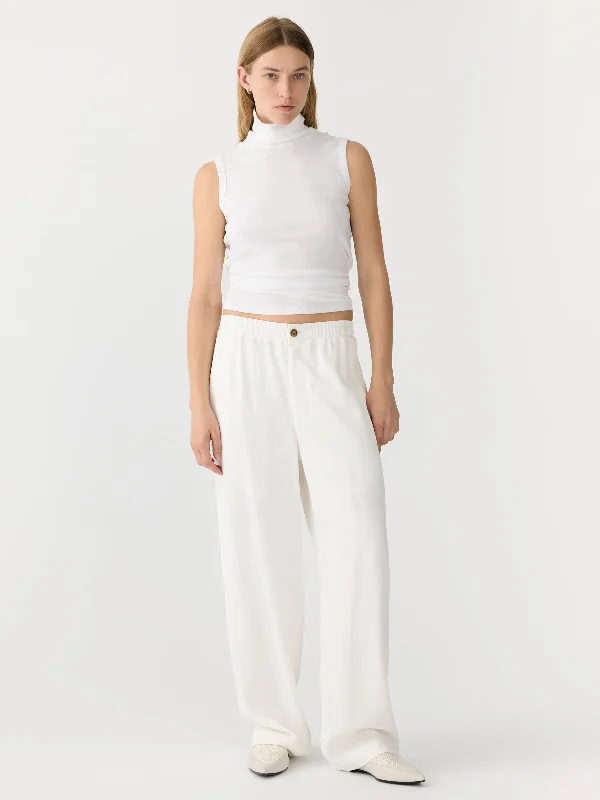 viscose twill straight pant Modern Bootcut Pants