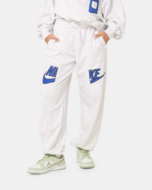 Nike Women's Nike Sportswear Circa 96 High-Waisted Fleece Pants Birch Heather Comfortable Maternity Pants