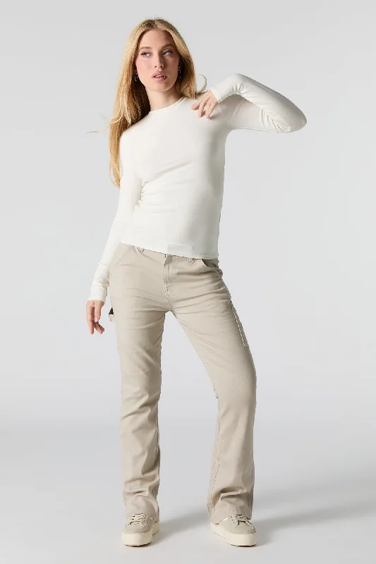 Carpenter Flare Pant Lightweight Linen Pants