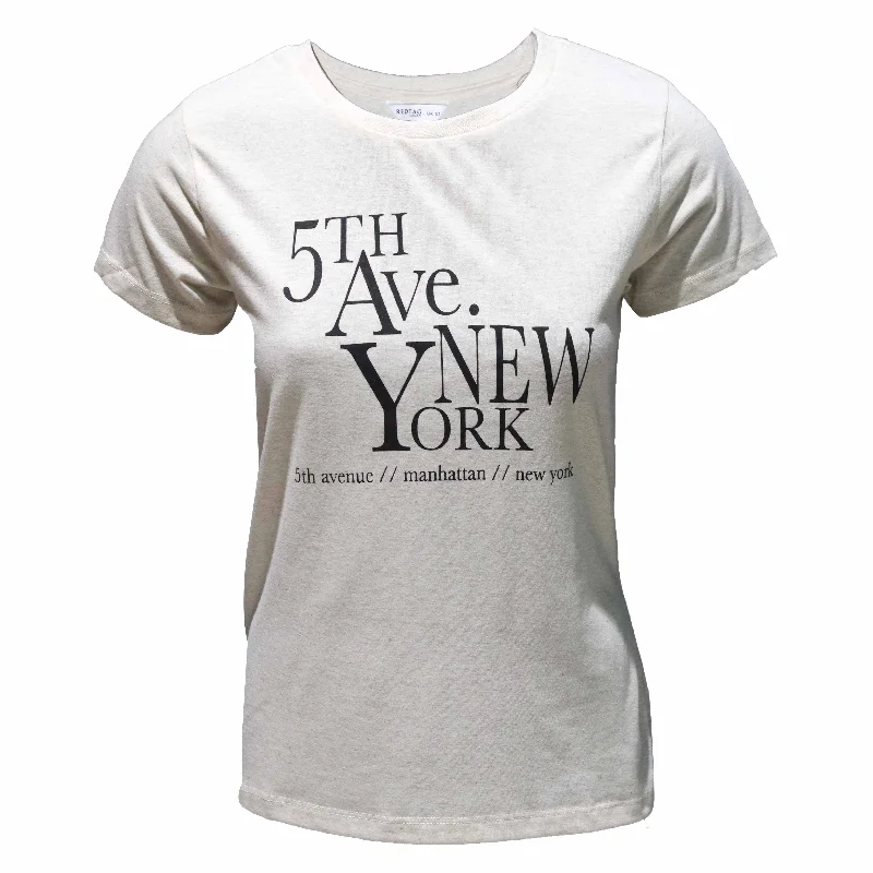 Beige T-Shirt Lace Blend Ribbed Blend Corduroy Blend