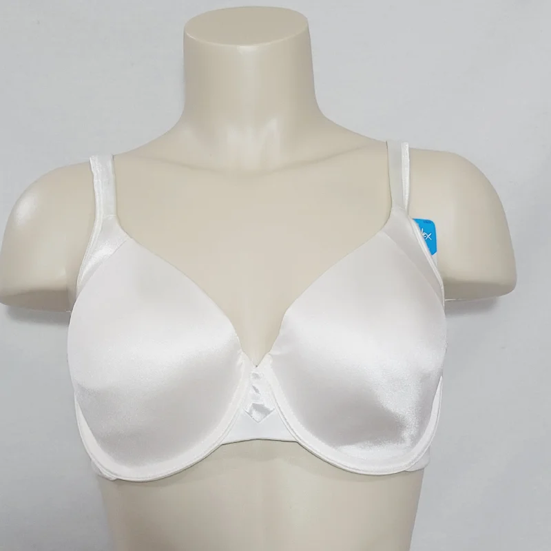 Playtex US4848 4848 Love My Curves Modern Curvy Underwire T-Shirt Bra 36C White NWT Solid Color Striped Floral Playtex US4848 4848 Love My Curves Modern Curvy Underwire T-Shirt Bra 36C White NWT Solid Color Striped Floral