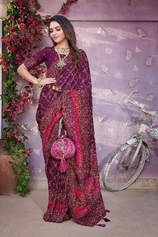 Women Wedding Wear Jaquard Weaving Worked Pure Pasmina Saree With Un Stitched Blouse Feminine Ruffle Blouse Women Wedding Wear Jaquard Weaving Worked Pure Pasmina Saree With Un Stitched Blouse Feminine Ruffle Blouse