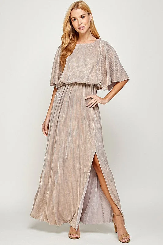 Get Glowing Maxi Dress Comfortable T-Shirt Maxi Dress