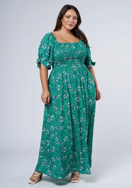 Maeve Ruffle Maxi Dress Elegant Maxi Dress with Ruffles