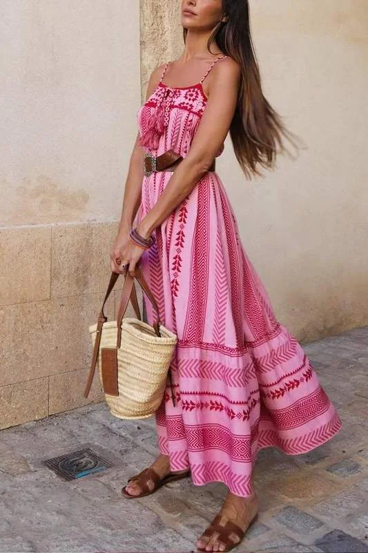 RIB KNIT PATCHWORK MAXI DRESS Elegant Velvet Maxi Dress