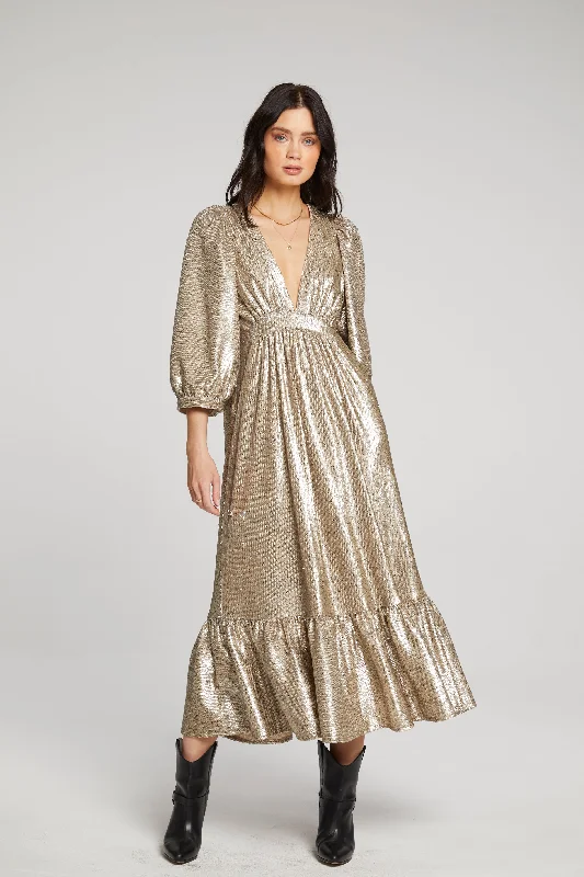 Starry Night Maxi Dress Fashionable Maxi Dress with Fringe