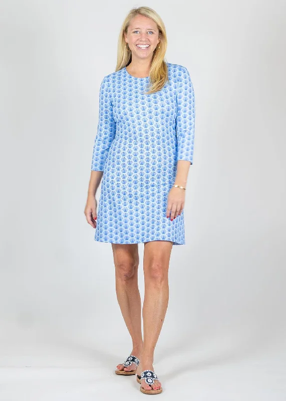 Grace Dress - Shell Seeker 2 Blue