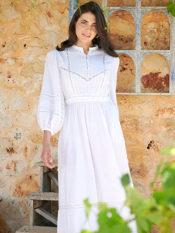 Octavia Dress in Pearla