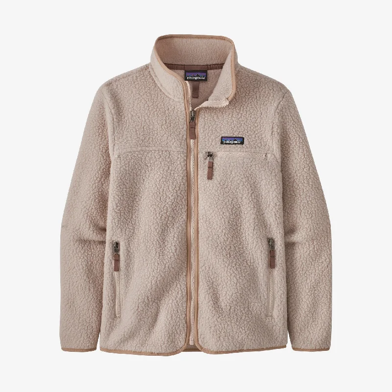 Patagonia Retro Pile Jacket-Shroom Taupe Striped Jacket Polka Dot Jacket Floral Jacket