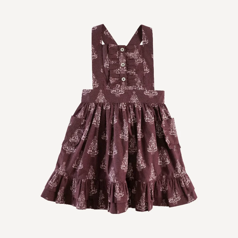penelope dress | nordic tree | organic cotton mid-weight woven