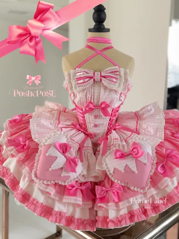 Poshepose Pink Barbie Princess Dress