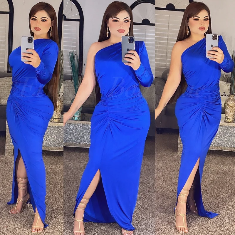 Romantic Side Dress (Royal)
