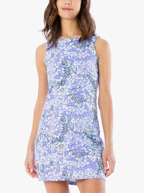 Ryder Dress - Ginger Jar in Hydrangea Blue