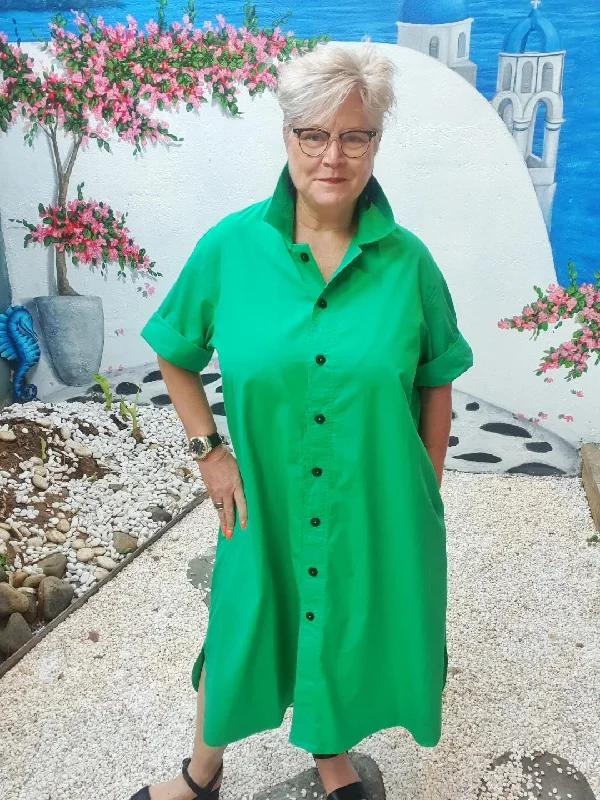 Sally Poplin Cotton Dress