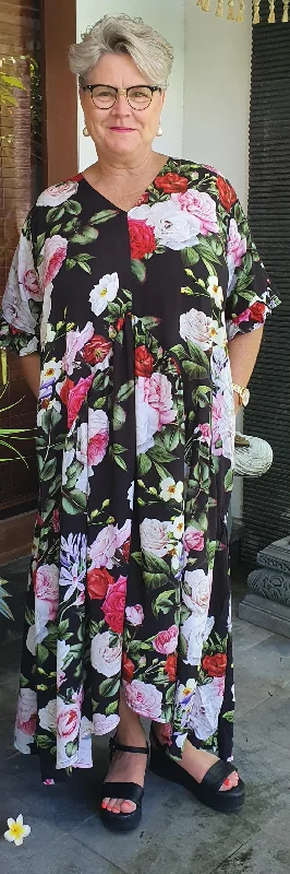 Black Floral