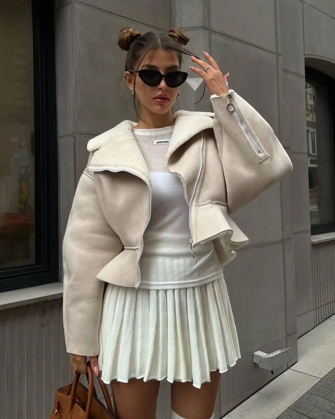 Creamy-white