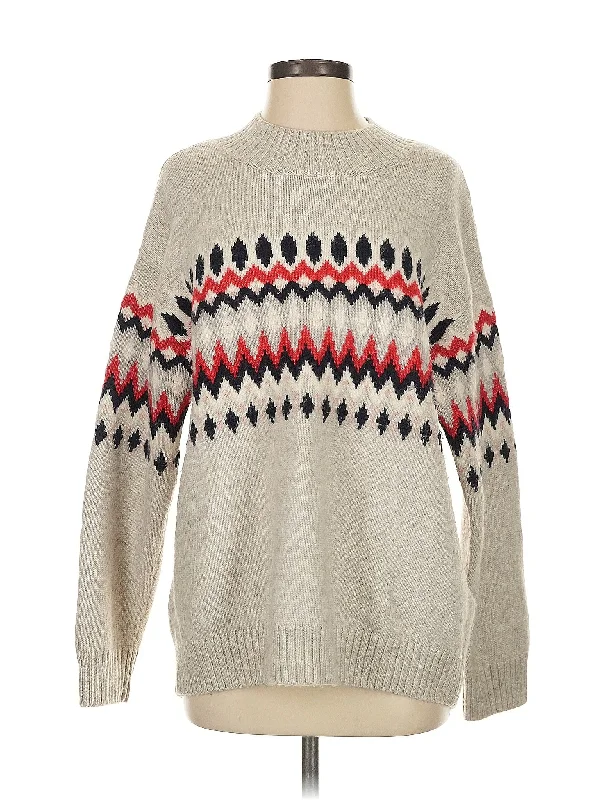 Pullover Sweater Cable Knit Ribbed Knit Lace Knit