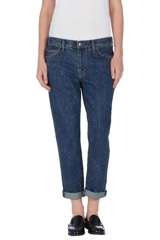 Fling Jeans In Constellation Trendy Paperbag Waist Jeans