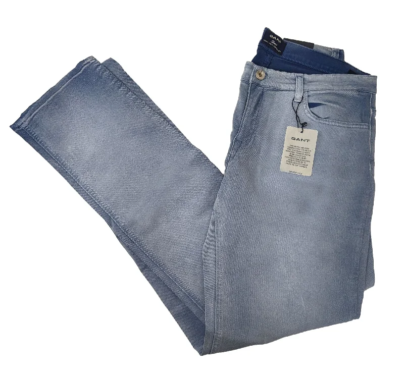 GANT Women's Sea Blue Dana Spray Colored Jeans 410897 $220 NWT Chic Dark-Wash Skinny Jeans