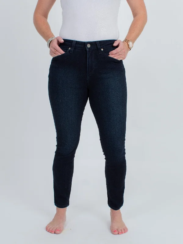 "Hoxton" Ankle Petite Jean Elegant Tapered Leg Denim
