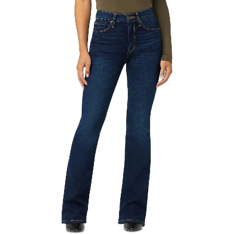 Hudson Womens Petites Barbara High Rise Denim Bootcut Jeans Comfortable Flare Leg Jeans Hudson Womens Petites Barbara High Rise Denim Bootcut Jeans Comfortable Flare Leg Jeans