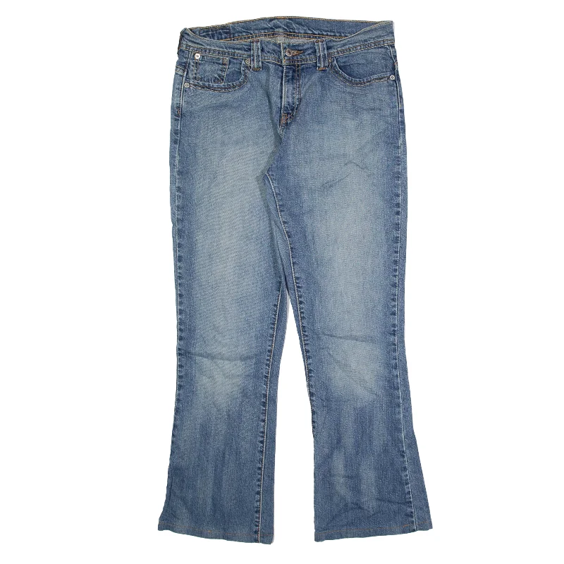 LEVI'S Jeans Blue Denim Regular Bootcut Stone Wash Womens W33 L27 Fashionable Vintage Wash Jeans LEVI'S Jeans Blue Denim Regular Bootcut Stone Wash Womens W33 L27 Fashionable Vintage Wash Jeans