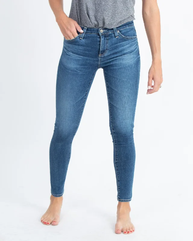 "the Legging" Ankle Skinny Jeans Comfortable Drawstring Waist Jeans