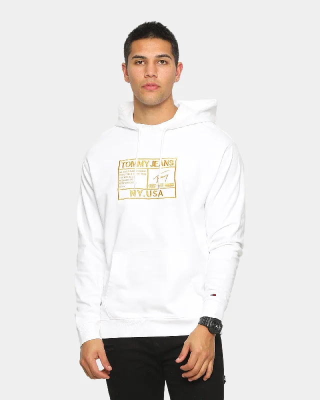 Tommy Jeans TJM Surplus Hoodie Twilight White Comfortable Ankle Jeans