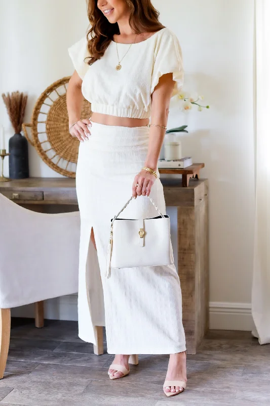 Ameera Skirt Set wrap skirt elegant