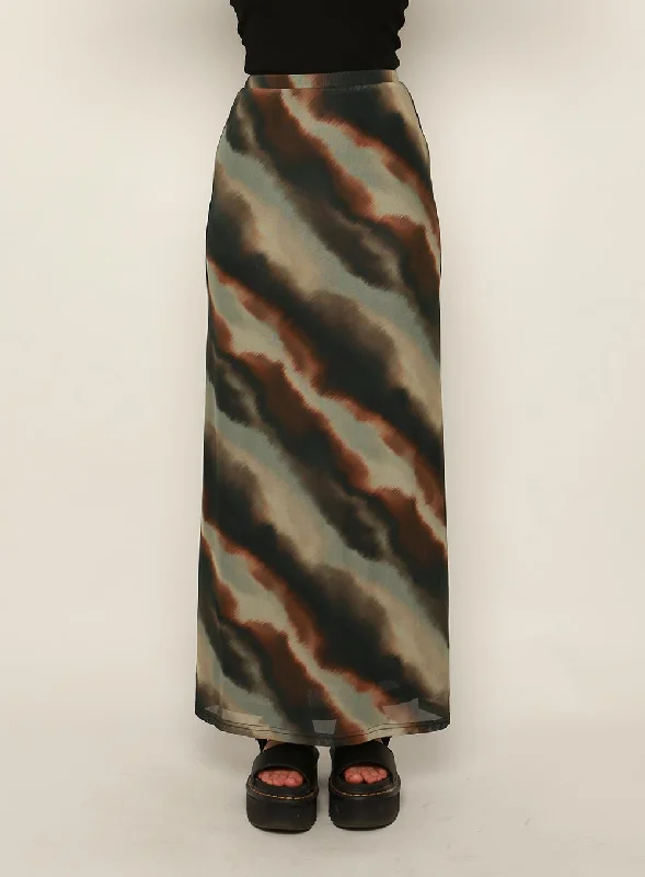 Beverly Maxi skirt-DAWN spandex blend skirt