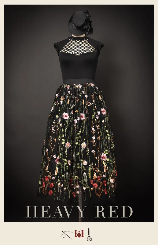 English Garden Tulle Skirt vintage skirt charm
