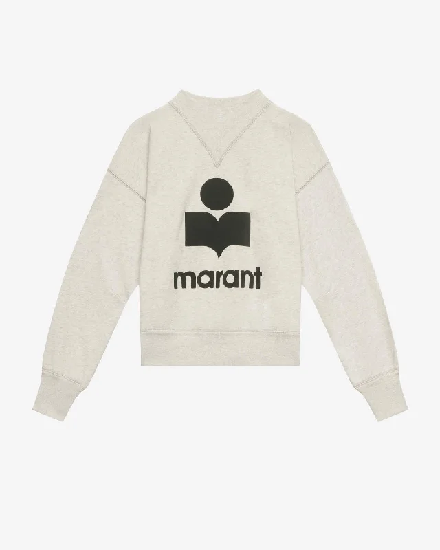 Sweatshirt Moby Hoodie with Embroidery Detailed Premium