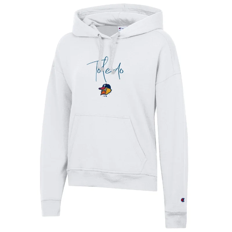 Toledo Mud Hens Sidney Ladies Hoodie Hoodie with Earth Tones Natural Calm